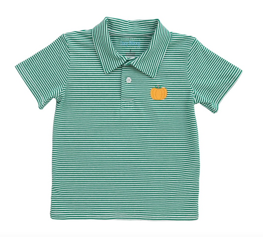 Boys Pumpkin Polo