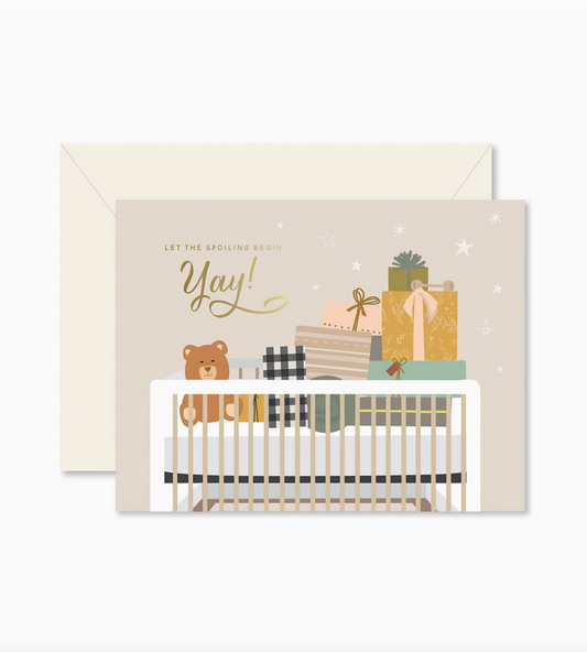Spoiling Baby Card