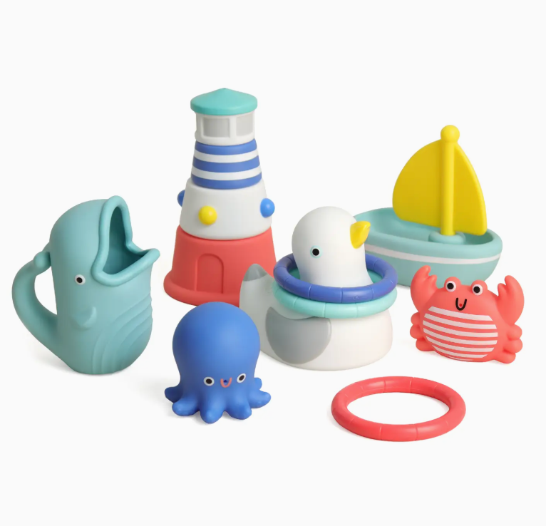 Seaside Splash Gift Set™ Bath + Water Toy