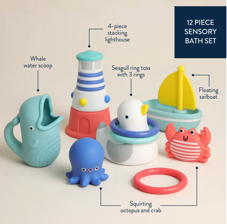 Seaside Splash Gift Set™ Bath + Water Toy