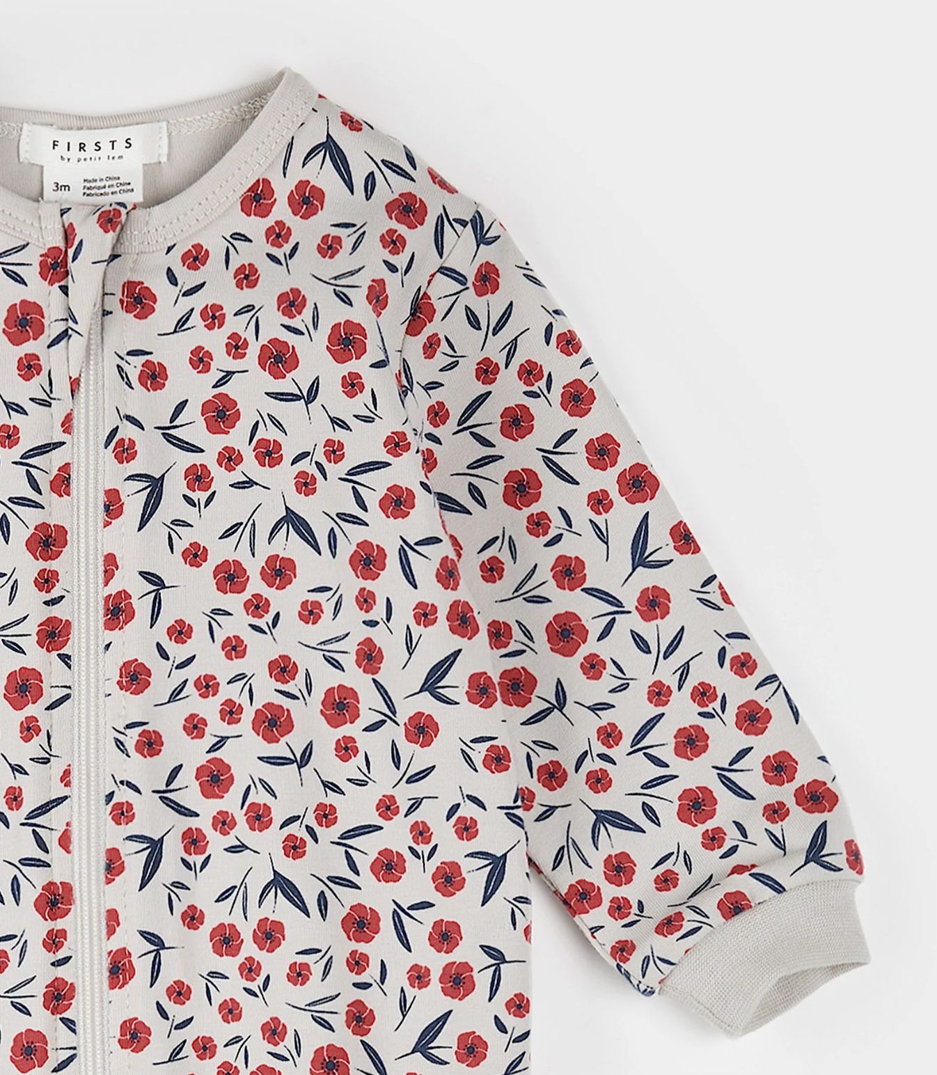 Poppy Floral Print Sleeper