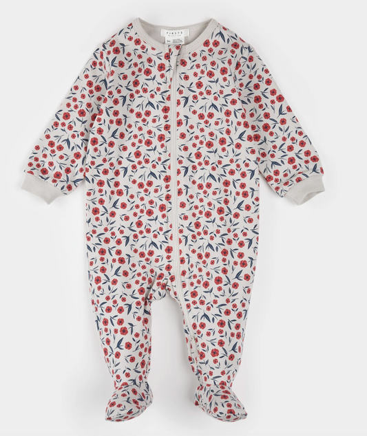 Poppy Floral Print Sleeper