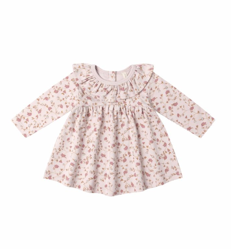 Garden Ruffle Collar Dress