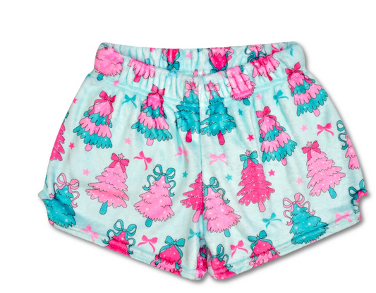 Fancy Trees Plush Shorts