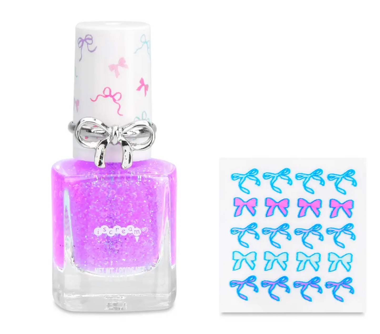 Fancy Bows Nail Polish & Ring Set