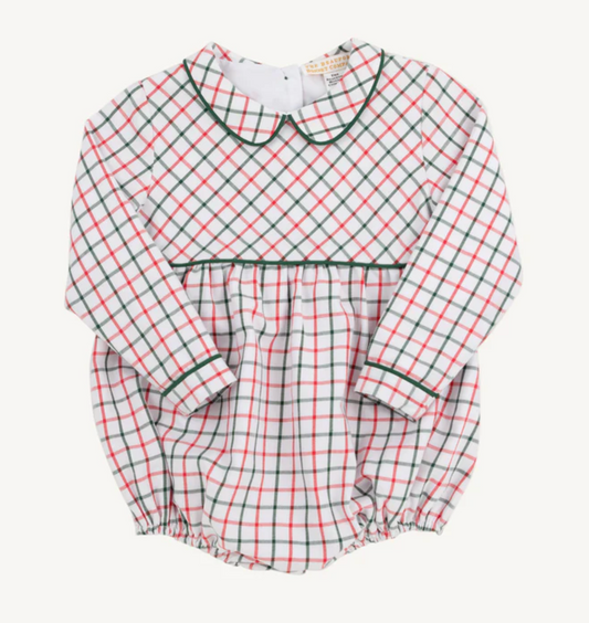 Long Sleeve Bradford Bubble - Old Town Tattersall w/ Grier Green