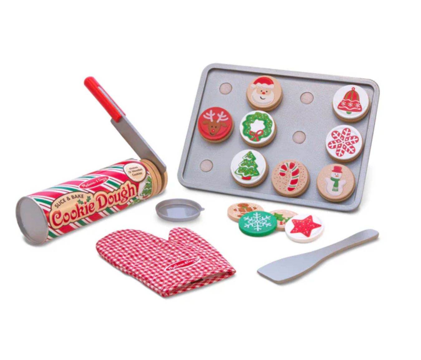 Slice & Bake Christmas Cookie Play Set