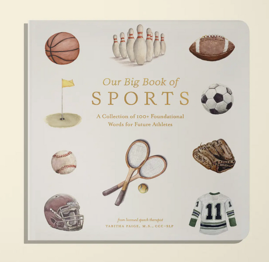 Our Big Book of Sports (Baby Board Book)