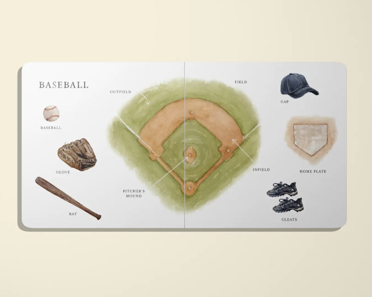 Our Big Book of Sports (Baby Board Book)