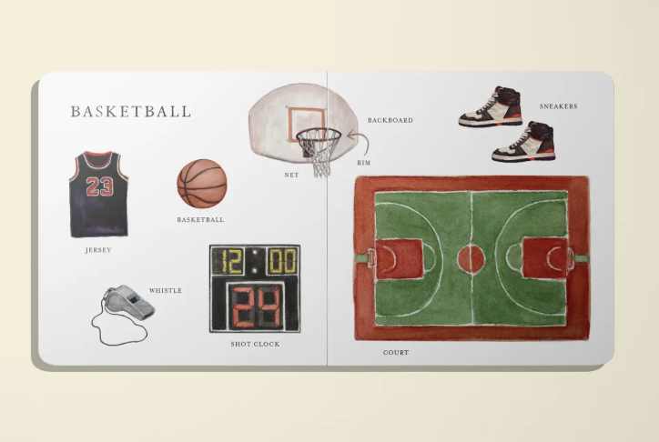 Our Big Book of Sports (Baby Board Book)