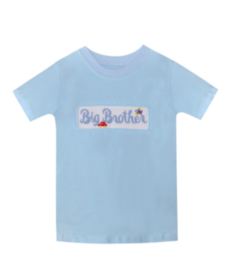 Big Brother Smocked Tee