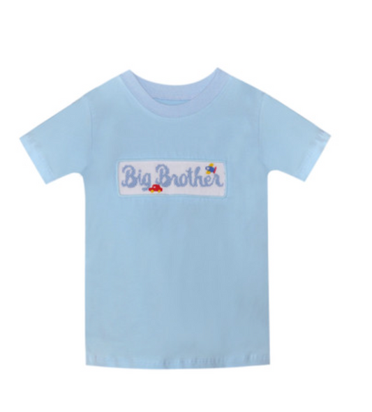 Big Brother Smocked Tee