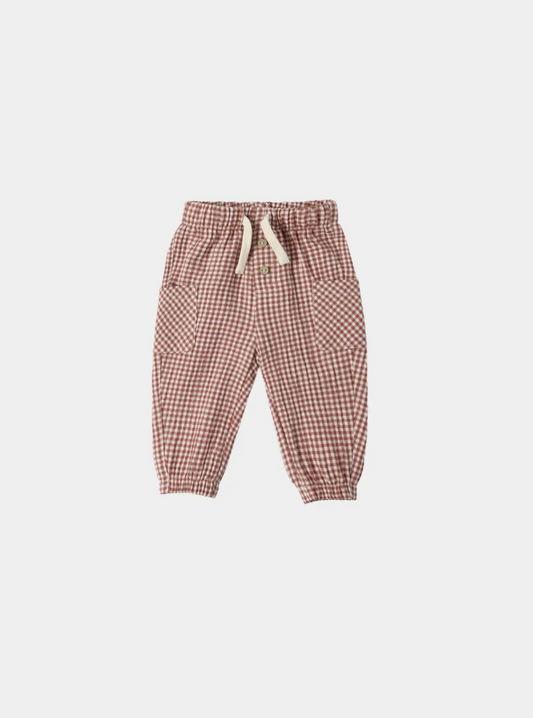 Luca Pant || Red Gingham