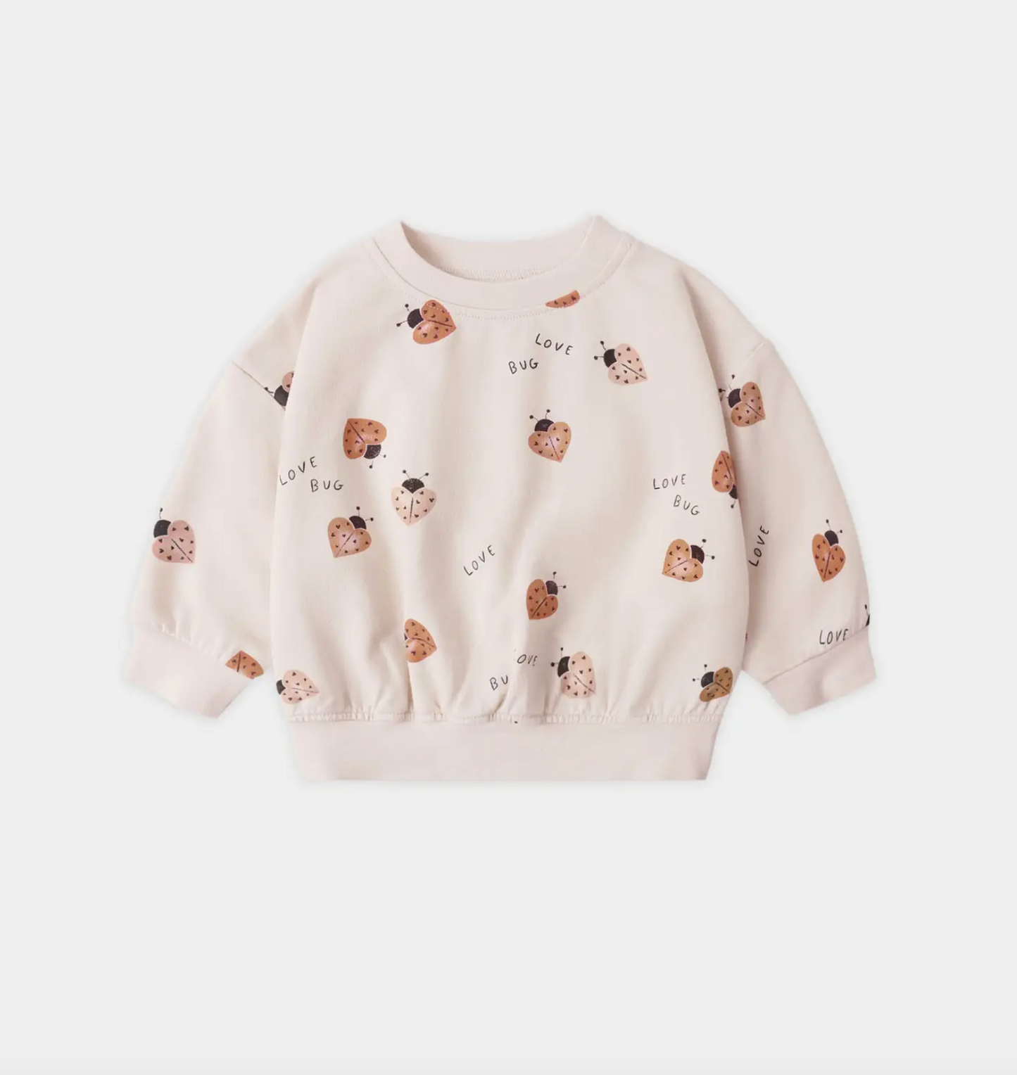 Relaxed Sweatshirt || Love Bug