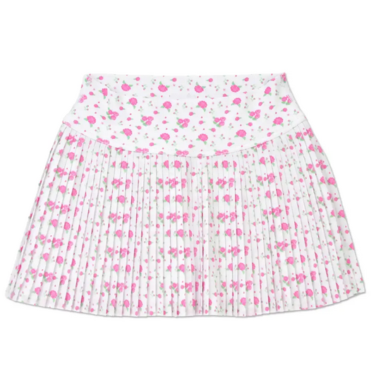 Pretty in White Plush Short