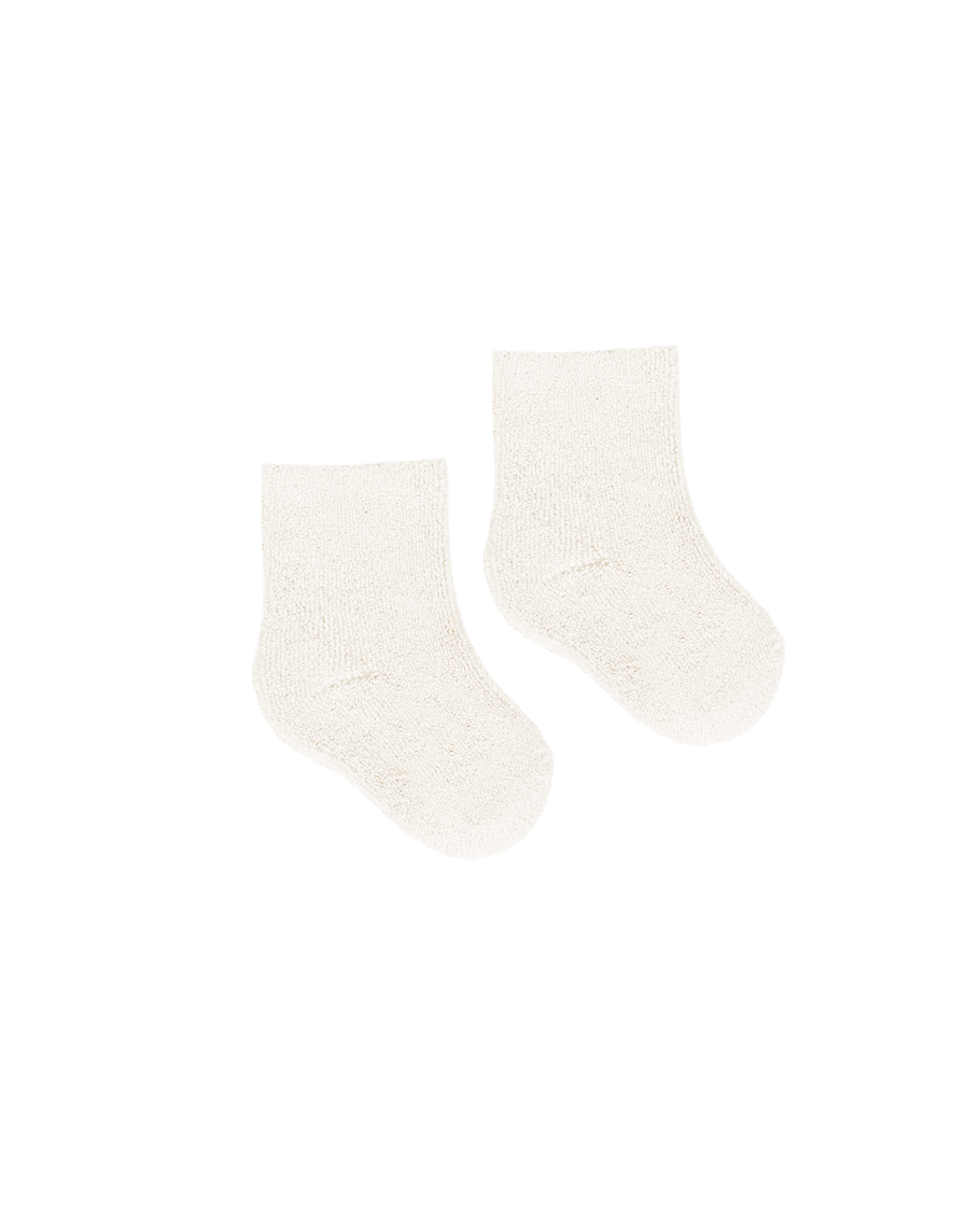 Fuzzy Socks Ivory