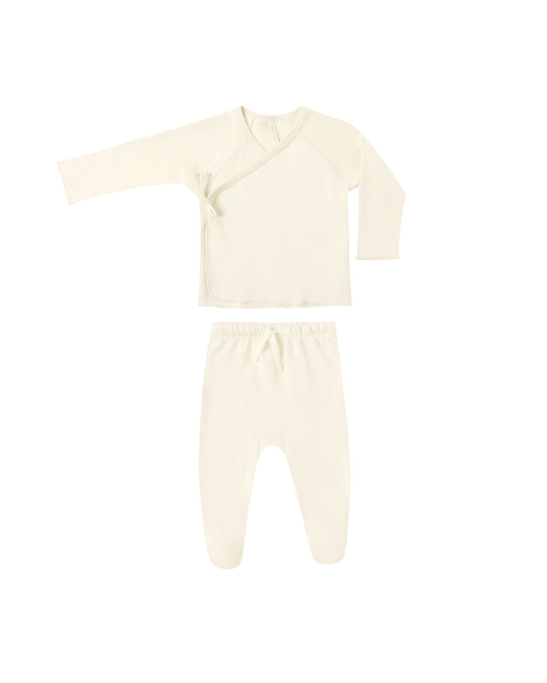 Wrap Top + Bottom Set Ivory