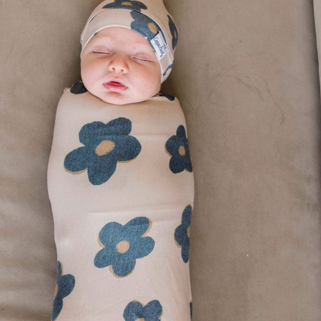 Copper Pearl Swaddle Blanket