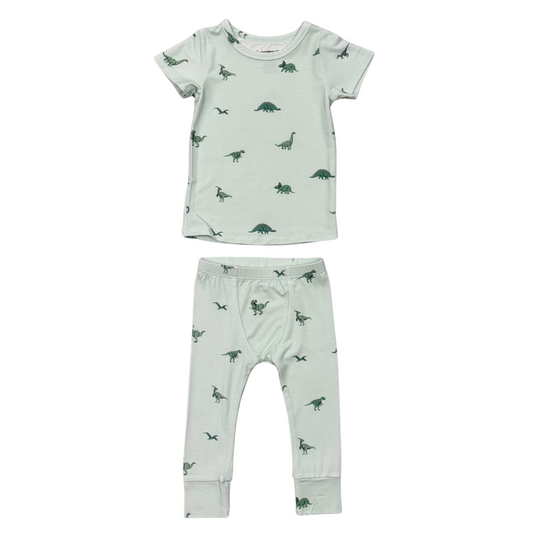 Dinosaur Short Sleeve Lounge Set