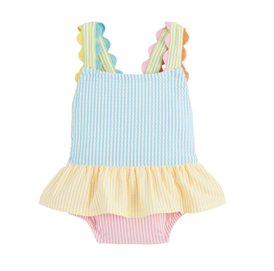 Ric Rac Seer Sucker Swimsuit