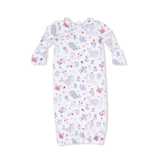 Garden Sea Creatures - Kimono Gown