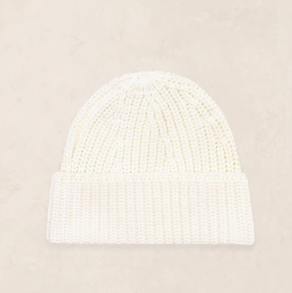 Knit Beanie Ivory