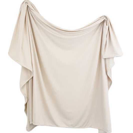 Cove Ribbed Swaddle Blanket