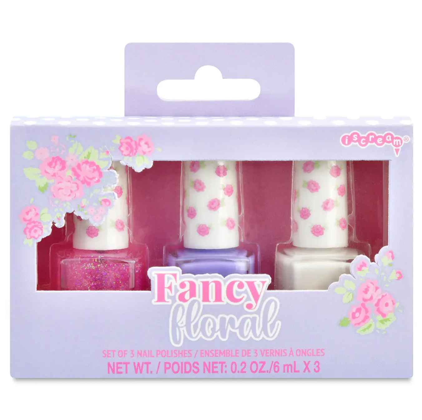 Fancy Floral Nail Polish Set