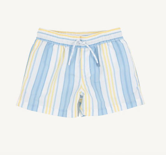 Tortola Trunks Sobro Stripe with Worth Avenue White
