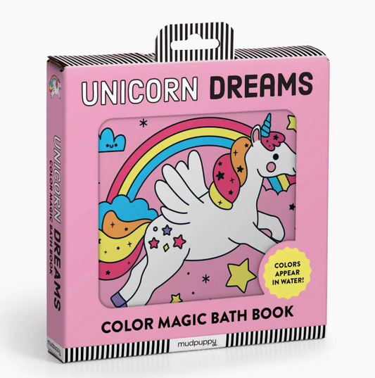 Unicorn Dreams Color Magic Bath Book