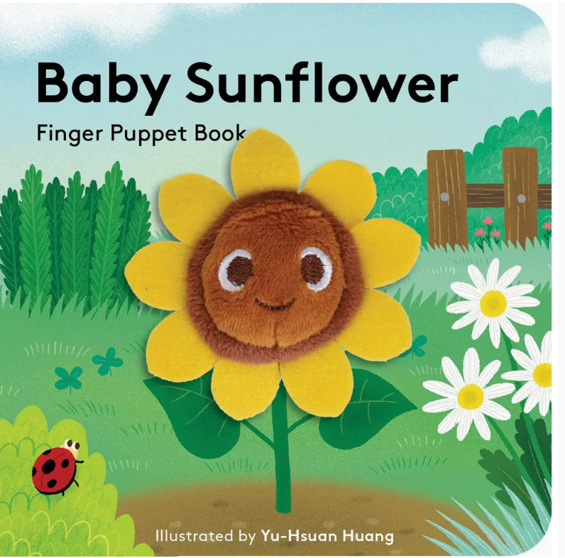Baby Sunflower Puppet Book
