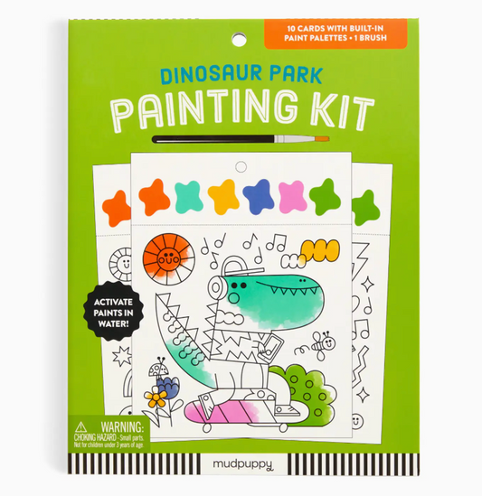 Dinosaur Park Painting Kit