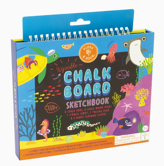 Chalk Board Sketchbook - Ocean