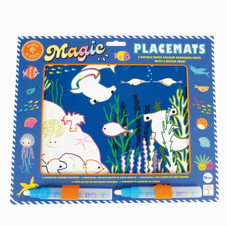 Magic Water Placemats - Ocean