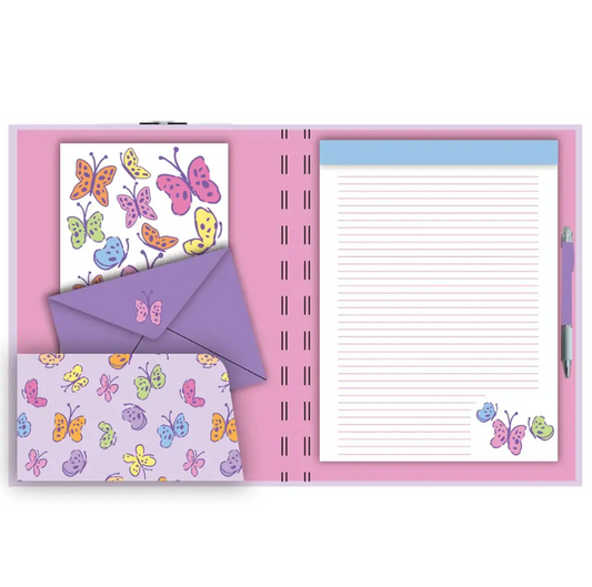 Bright Butterflies Clip Board Set