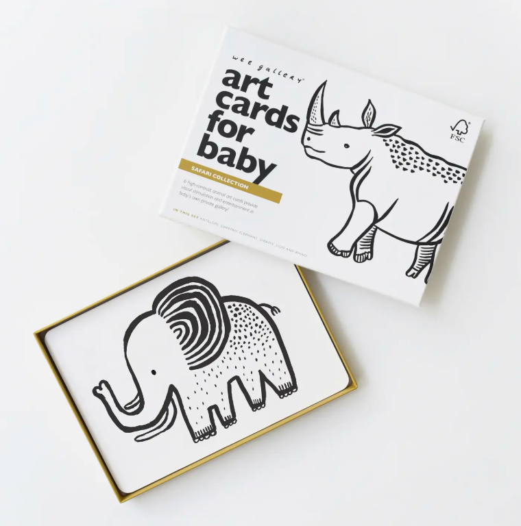 Art Cards For Baby - Safari