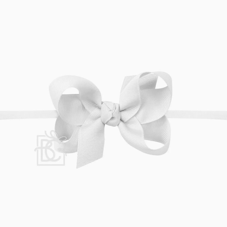 Grosgrain bow Headband
