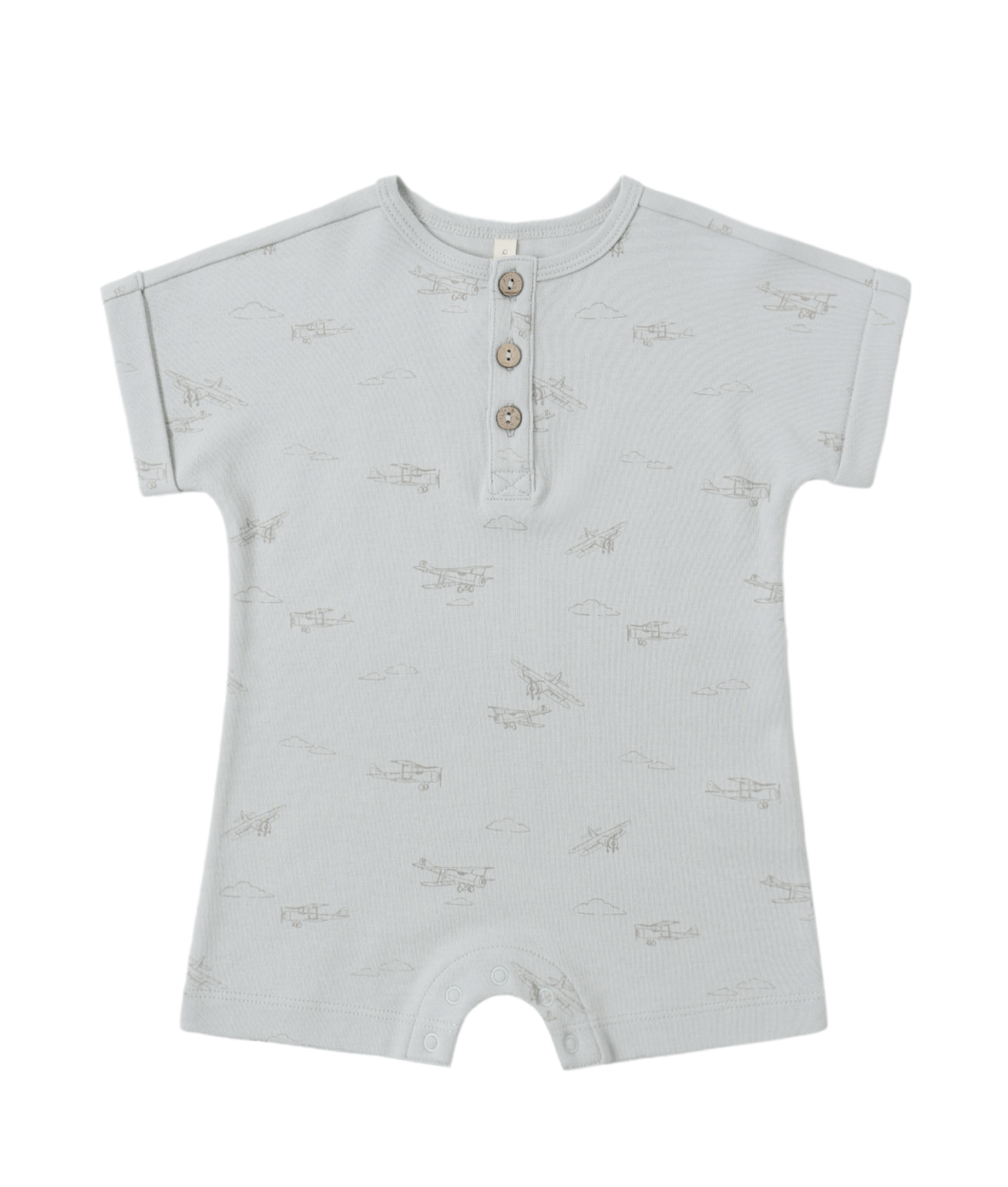 short sleeve one piece || airplanes