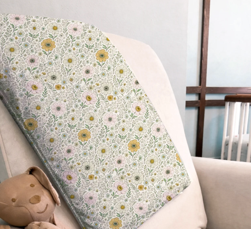 Toddler Cloud Blanket - Wildflower