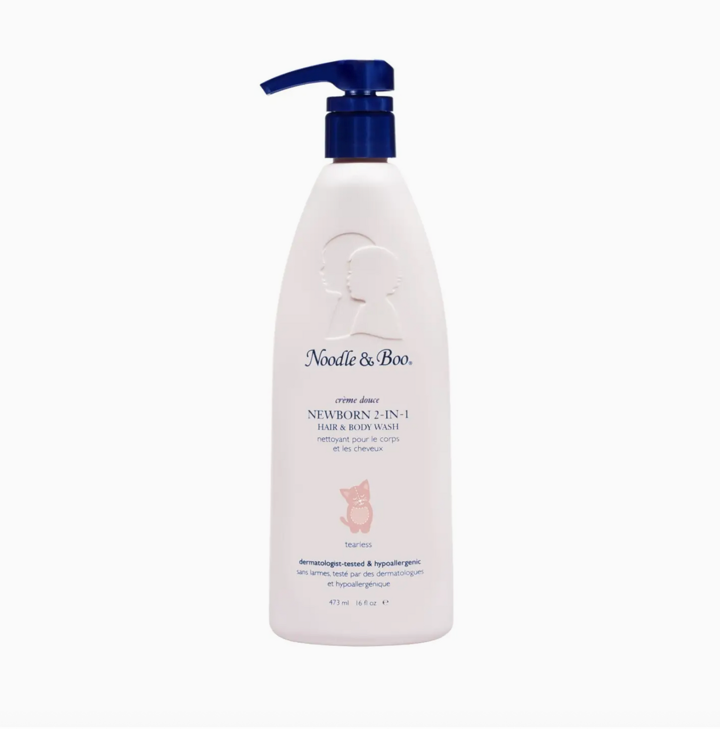 Newborn 2-in-1 Hair & Body Wash, Crème Douce, 16 oz