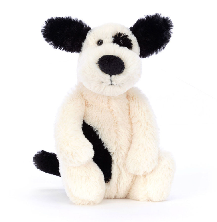 Bashful Black & Cream Puppy