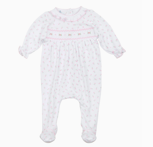 Juliette's Classics Smocked Footie