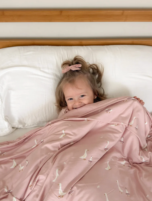 Toddler Cloud Blanket - Tutu Goose