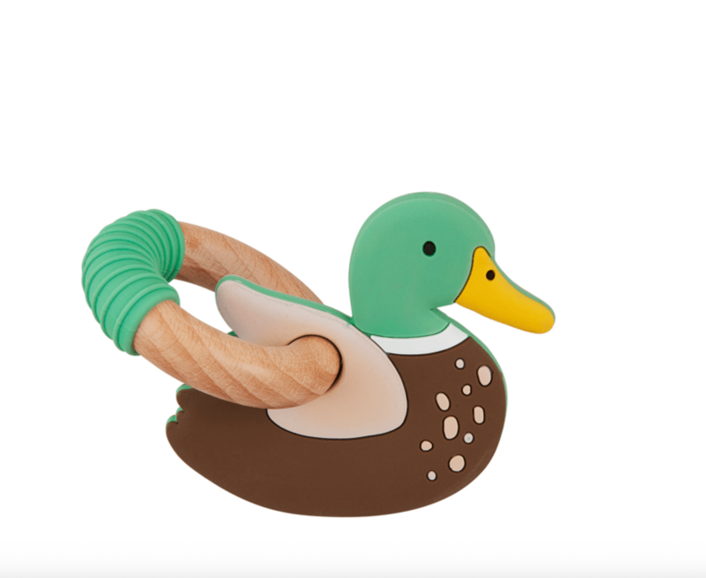 Mallard Silicone Teether