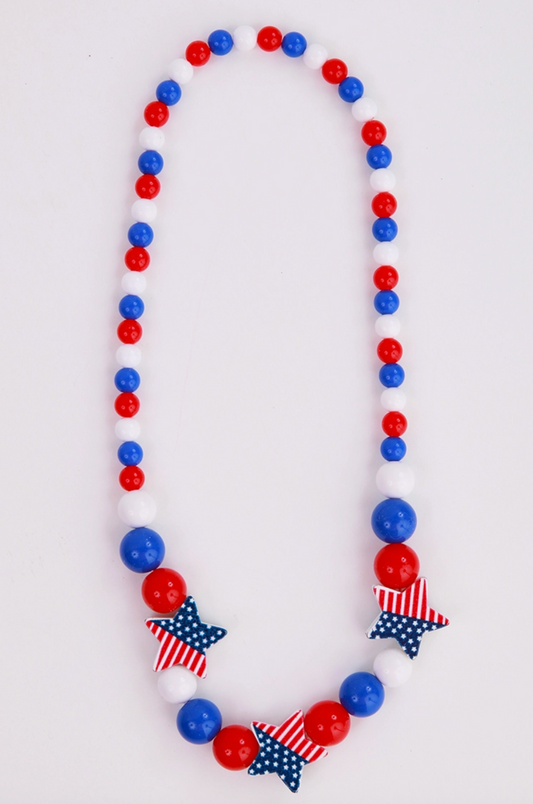 Patriotic Star Necklace