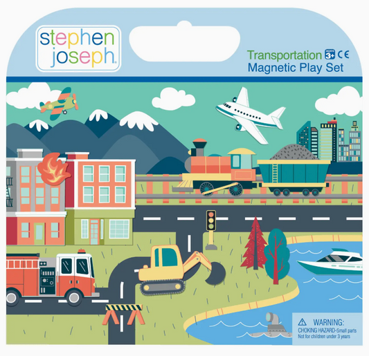 Magnetic Play Sets - Transportation