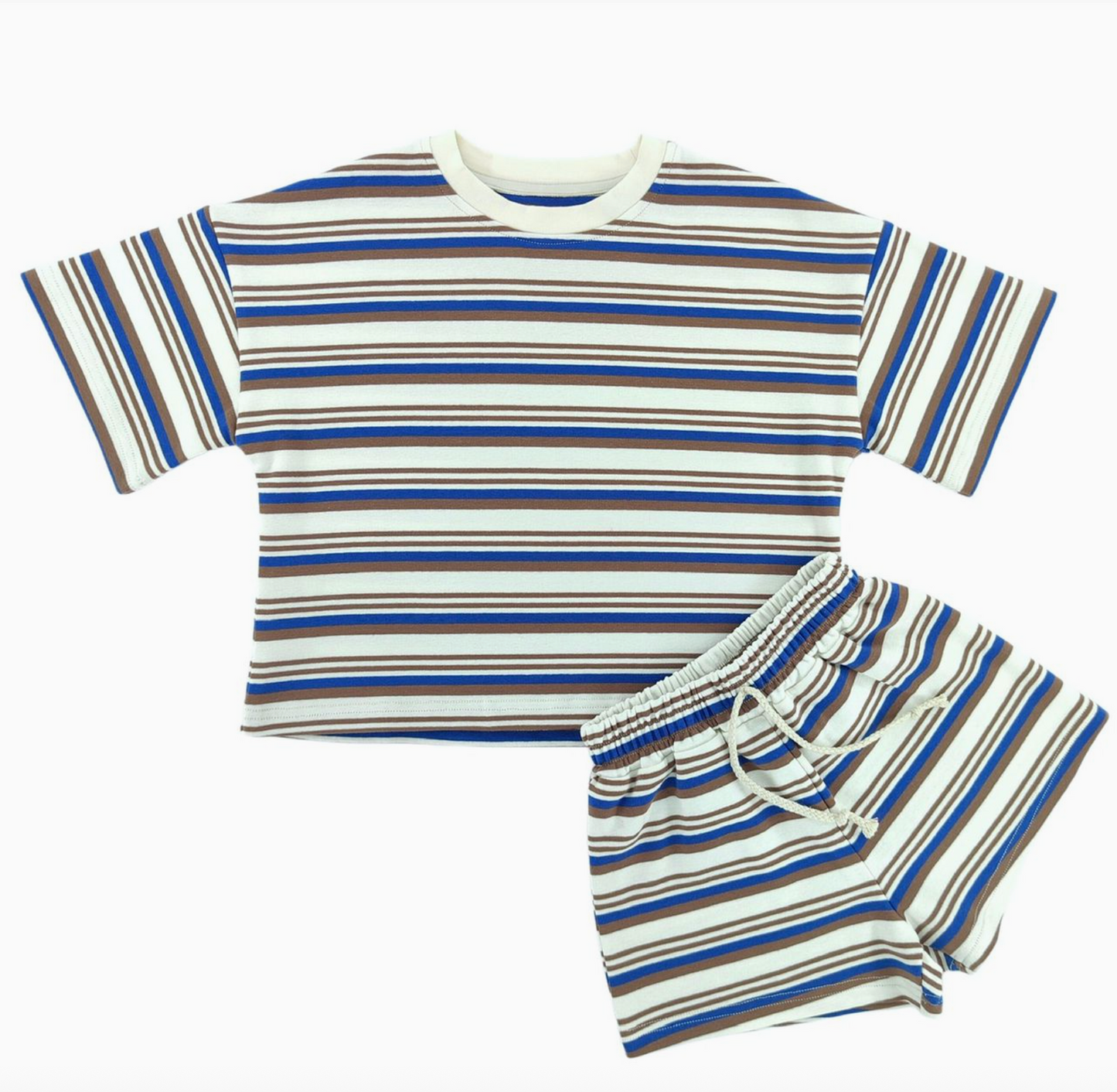 Coastal Stripe Slouchy Set