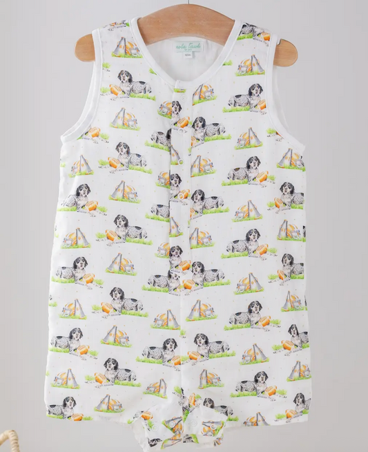 Mascot Mania in Tennessee Organic Muslin Shortall