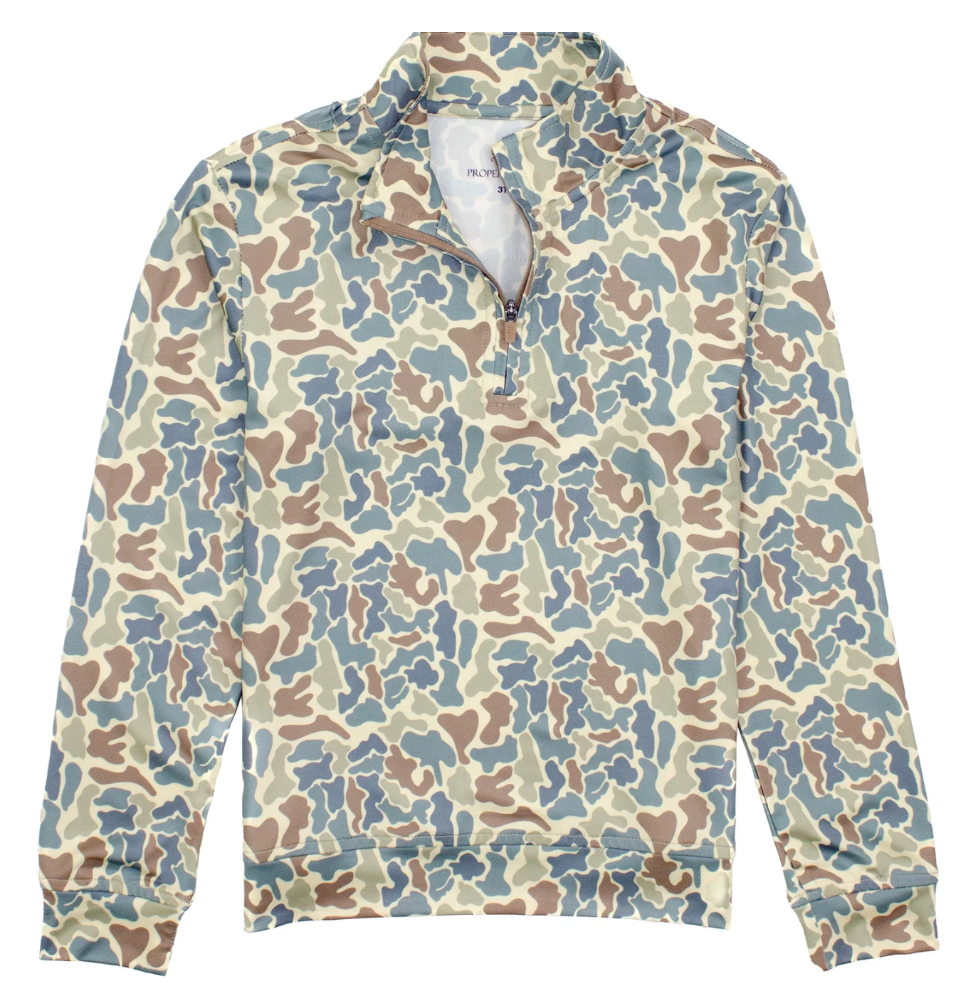 Boys Inlet Pullover Field Camo