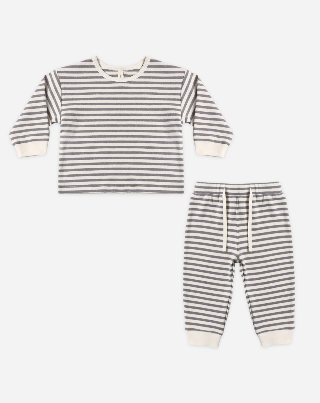 COZY SET SLATE STRIPE